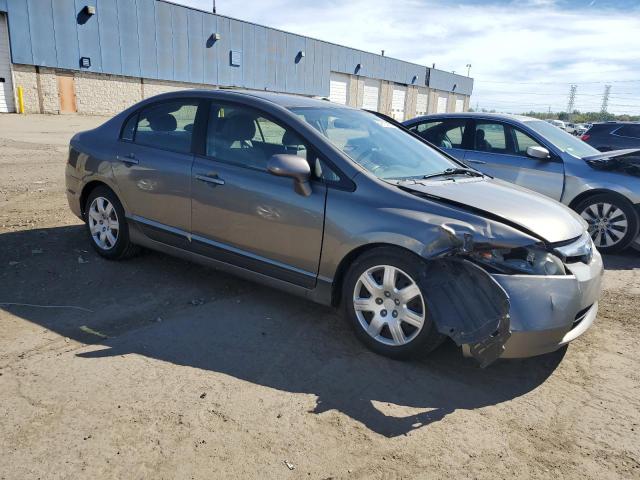 1HGFA16517L136437 - 2007 HONDA CIVIC LX GRAY photo 4