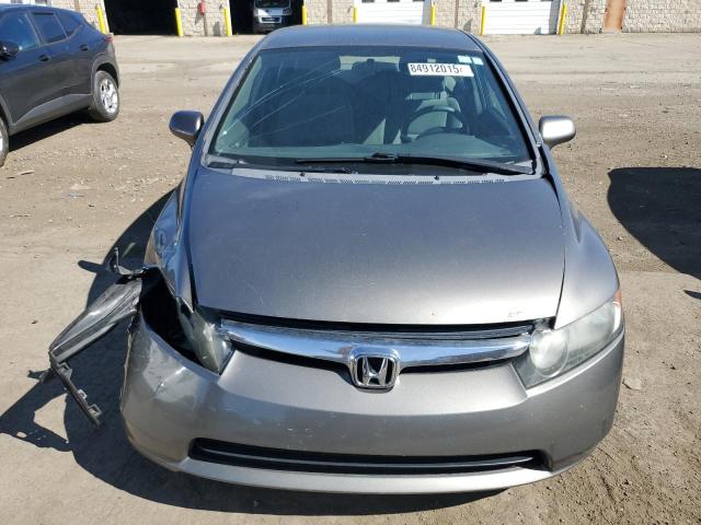 1HGFA16517L136437 - 2007 HONDA CIVIC LX GRAY photo 5