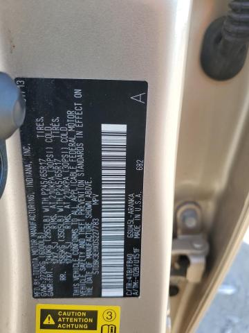 5TDBK3EHXDS227783 - 2013 TOYOTA HIGHLANDER BASE Թուխ լուսանկար 13