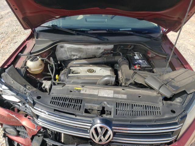 WVGAV7AX5GW058425 - 2016 VOLKSWAGEN TIGUAN S Rouge photo 12