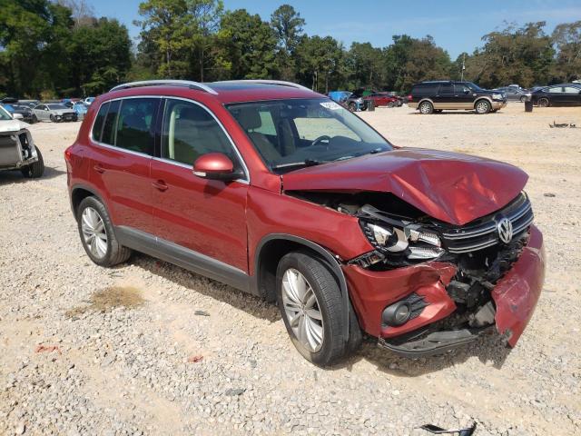 WVGAV7AX5GW058425 - 2016 VOLKSWAGEN TIGUAN S Rouge photo 4