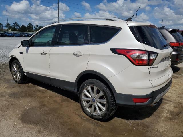 1FMCU9J92JUD11633 - 2018 FORD ESCAPE TITANIUM თეთრი ფოტო 2