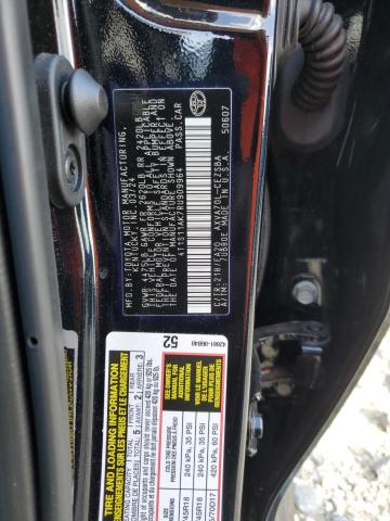 4T1S11AK7RU909964 - 2024 TOYOTA CAMRY SE NIGHT SHADE BLACK photo 12