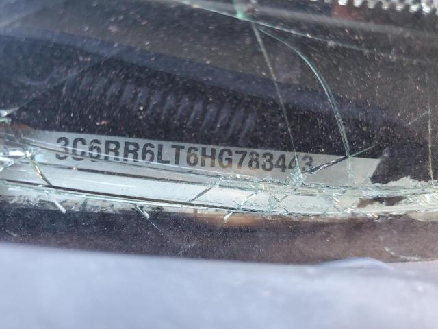 3C6RR6LT6HG783443 - 2017 RAM 1500 SLT WHITE photo 12