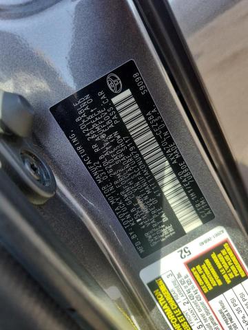 4T1T11AK0NU679117 - 2022 TOYOTA CAMRY SE Մոխրագույն լուսանկար 12