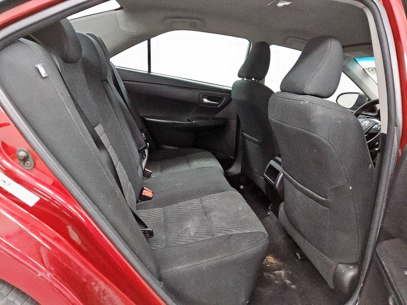 4T1BF1FK5HU661173 - 2017 TOYOTA CAMRY LE BURGUNDY photo 10