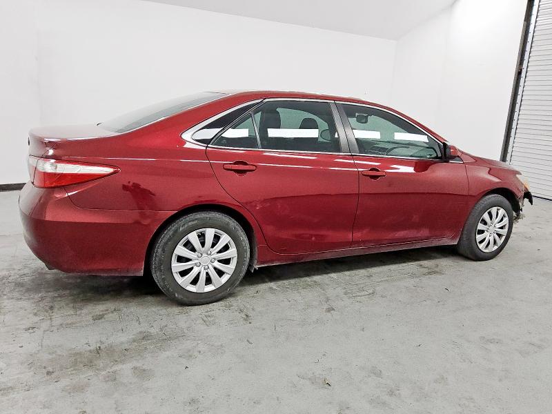 4T1BF1FK5HU661173 - 2017 TOYOTA CAMRY LE BURGUNDY photo 3