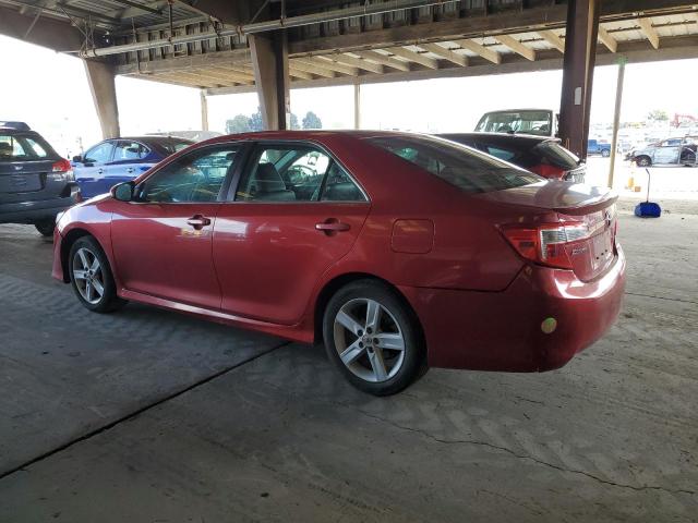 4T1BF1FK0CU618983 - 2012 TOYOTA CAMRY BASE RED photo 2