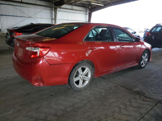 4T1BF1FK0CU618983 - 2012 TOYOTA CAMRY BASE RED photo 3