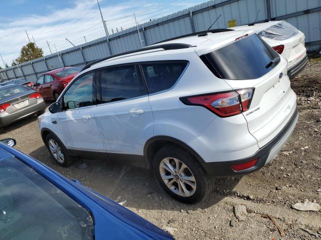 1FMCU9GD1JUB06459 - 2018 FORD ESCAPE SE WHITE photo 2