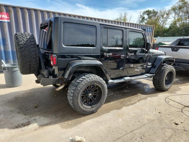 1C4BJWEG4DL698616 - 2013 JEEP WRANGLER U SAHARA 黑色 照片 3