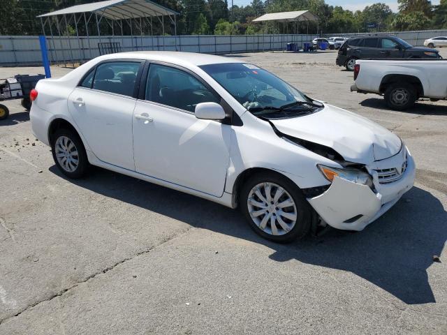 2T1BU4EE6DC007054 - 2013 TOYOTA COROLLA BASE WHITE photo 4