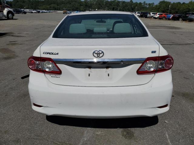 2T1BU4EE6DC007054 - 2013 TOYOTA COROLLA BASE WHITE photo 6