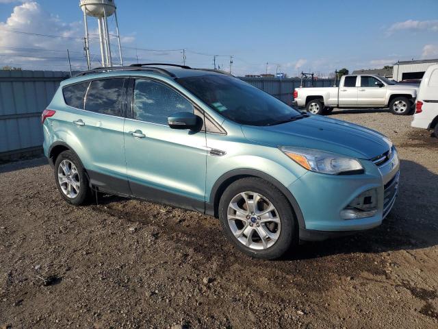 1FMCU9H92DUC43988 - 2013 FORD ESCAPE SEL TURQUOISE photo 4