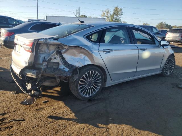 3FA6P0T92HR283387 - 2017 FORD FUSION SE SILVER photo 3