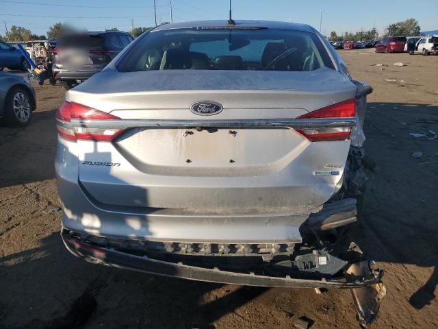 3FA6P0T92HR283387 - 2017 FORD FUSION SE SILVER photo 6