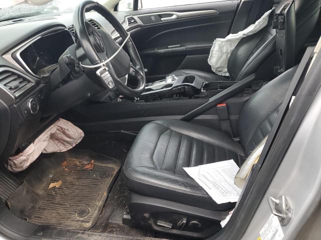 3FA6P0T92HR283387 - 2017 FORD FUSION SE SILVER photo 7
