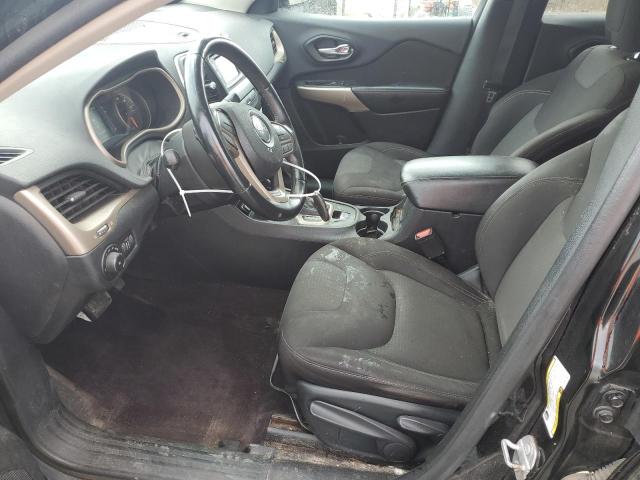 1C4PJMCB0HW612904 - 2017 JEEP CHEROKEE LATITUDE BLACK photo 7