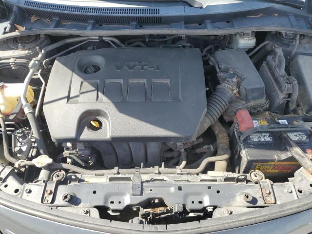 2T1BU4EE2DC019671 - 2013 TOYOTA COROLLA BASE CHARCOAL photo 11