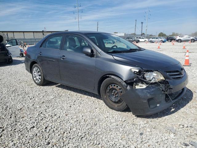 2T1BU4EE2DC019671 - 2013 TOYOTA COROLLA BASE CHARCOAL photo 4