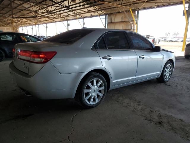 3LNHL2GC3AR753749 - 2010 LINCOLN MKZ SILVER photo 3