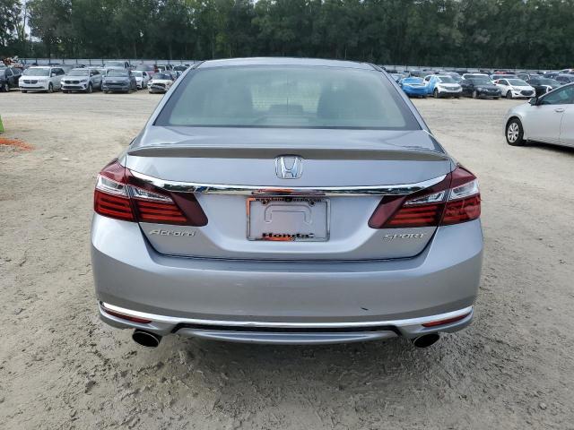 1HGCR2F5XHA032933 - 2017 HONDA ACCORD SPORT Күміс фото 6