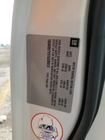 1G6KD57Y97U208972 - 2007 CADILLAC CTS 白色 照片 12