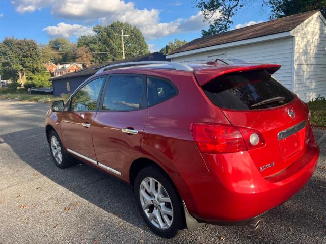 JN8AS5MV9DW102213 - 2013 NISSAN ROGUE S 红色 照片 3