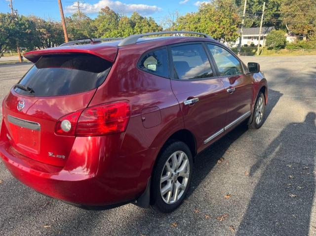 JN8AS5MV9DW102213 - 2013 NISSAN ROGUE S 红色 照片 4