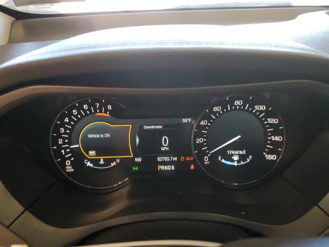 3LN6L5F94JR607259 - 2018 LINCOLN MKZ RESERVE ვერცხლისფერი ფოტო 9