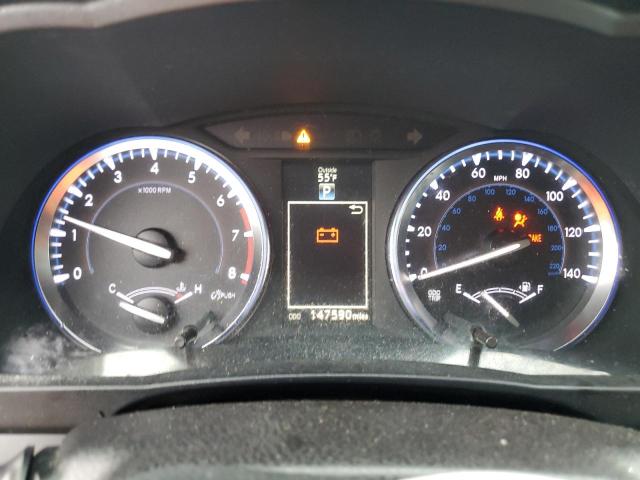 5TDJKRFH3ES052999 - 2014 TOYOTA HIGHLANDER XLE BLUE photo 9