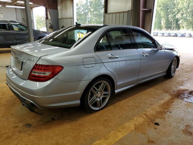 WDDGF8AB5DA780045 - 2013 MERCEDES-BENZ C 300 4MATIC SILVER photo 3