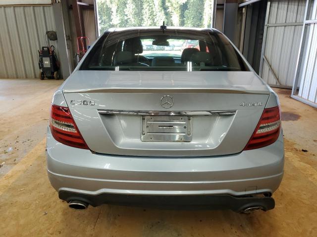 WDDGF8AB5DA780045 - 2013 MERCEDES-BENZ C 300 4MATIC SILVER photo 6