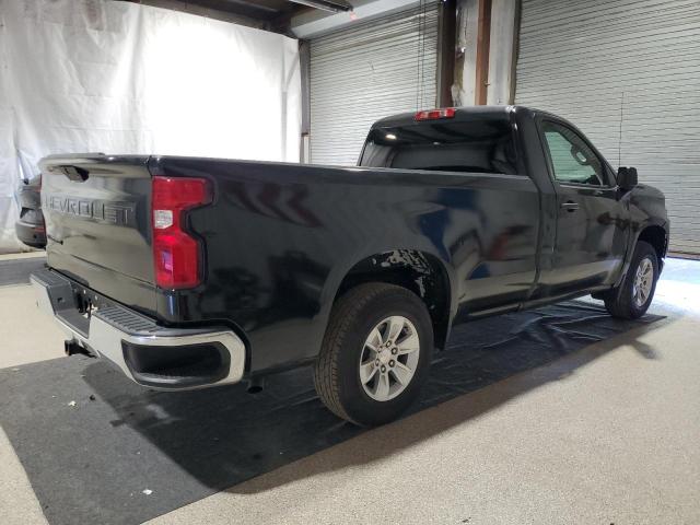 3GCNWAEF1MG360239 - 2021 CHEVROLET SILVERADO C1500 BLACK photo 3