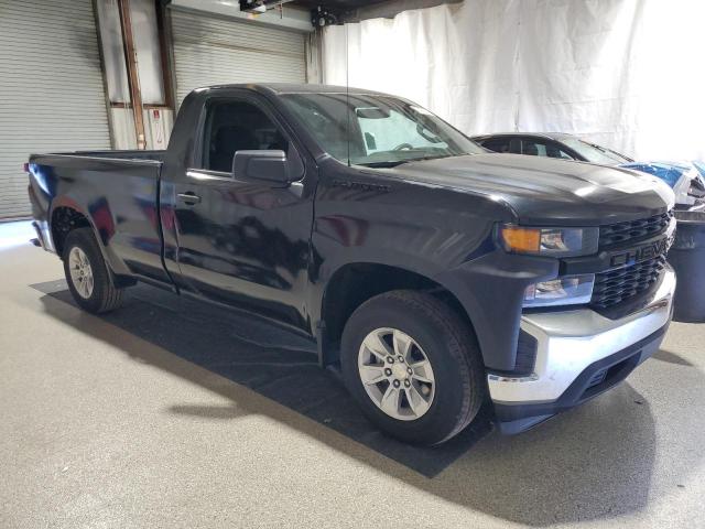 3GCNWAEF1MG360239 - 2021 CHEVROLET SILVERADO C1500 BLACK photo 4