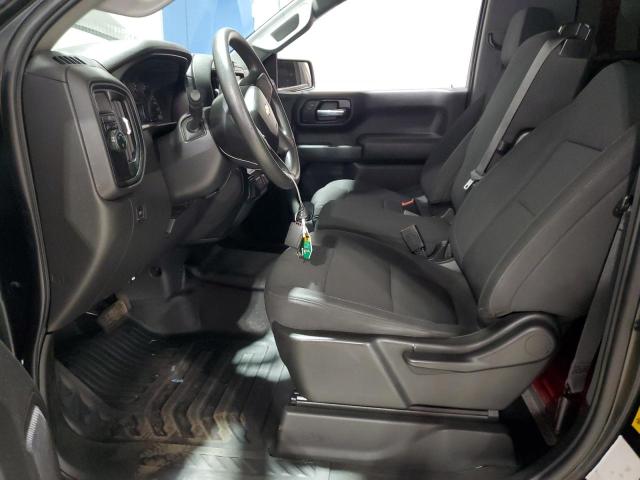 3GCNWAEF1MG360239 - 2021 CHEVROLET SILVERADO C1500 BLACK photo 7