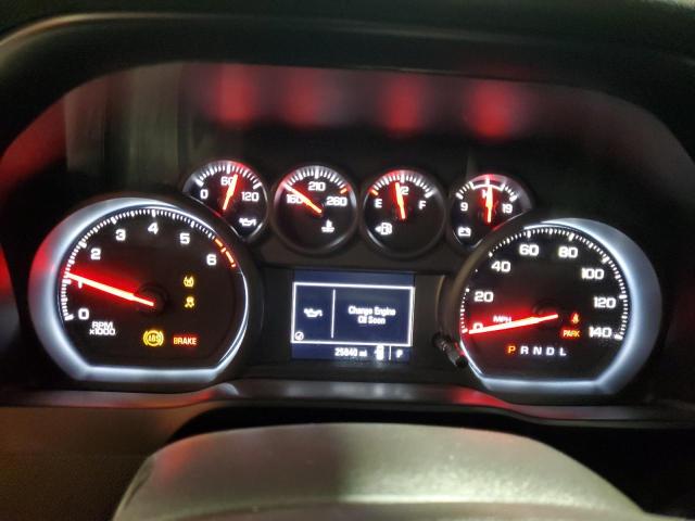 3GCNWAEF1MG360239 - 2021 CHEVROLET SILVERADO C1500 BLACK photo 9