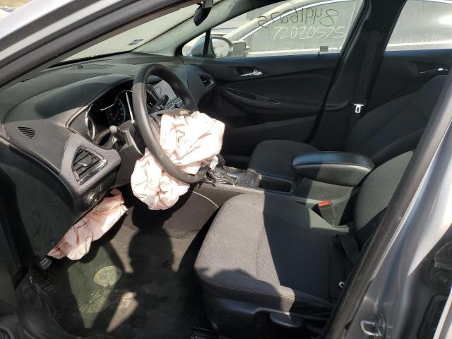 1G1BC5SM0K7138783 - 2019 CHEVROLET CRUZE LS ვერცხლისფერი ფოტო 7