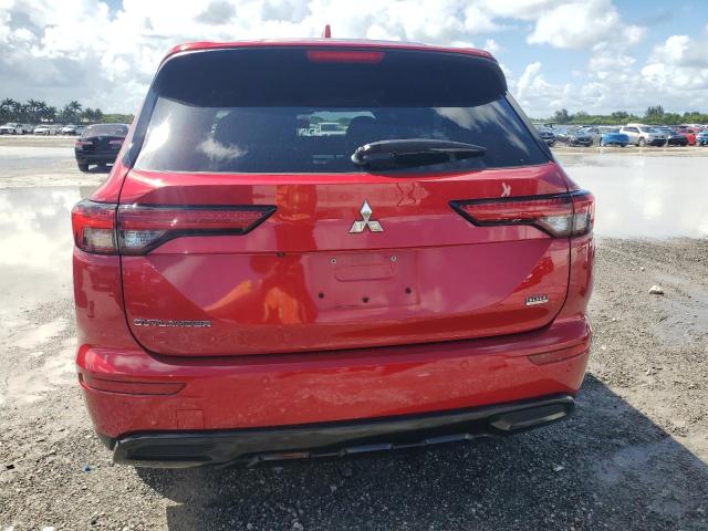 JA4J3UA87NZ054979 - 2022 MITSUBISHI OUTLANDER SE 红色 照片 6