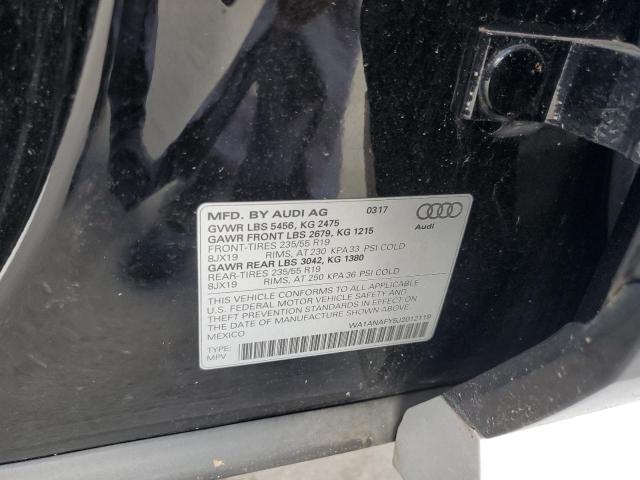 WA1ANAFY5J2012119 - 2018 AUDI Q5 PREMIUM BLACK photo 12