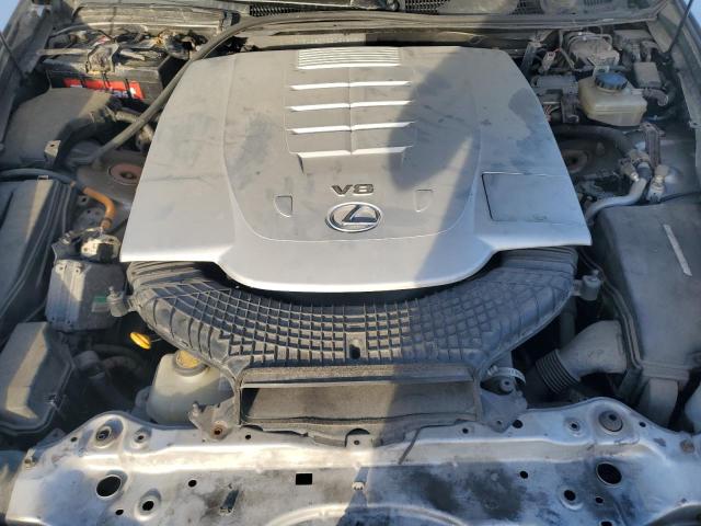 JTHBL46F785061202 - 2008 LEXUS LS 460 SILVER photo 11