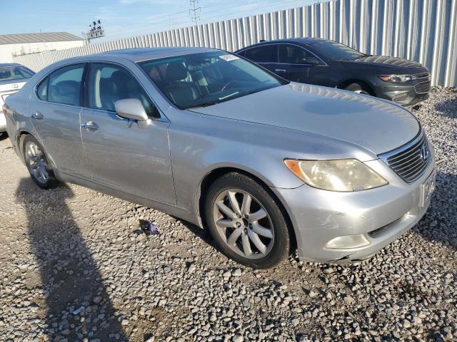 JTHBL46F785061202 - 2008 LEXUS LS 460 SILVER photo 4