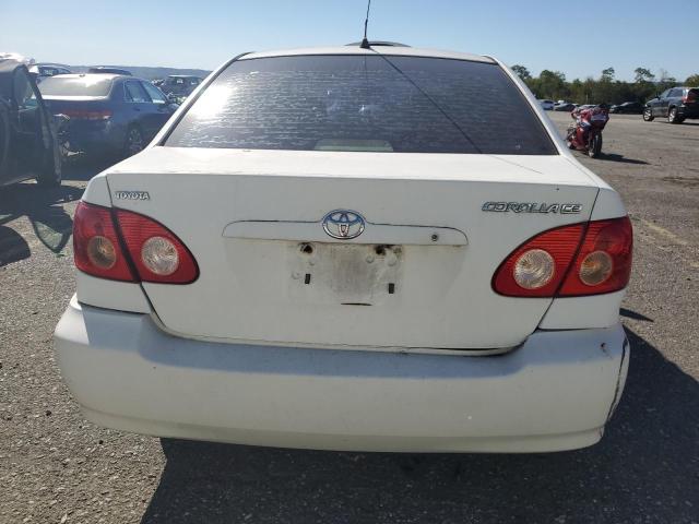 2T1BR32E27C715516 - 2007 TOYOTA COROLLA CE WHITE photo 6