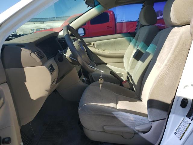 2T1BR32E27C715516 - 2007 TOYOTA COROLLA CE WHITE photo 7