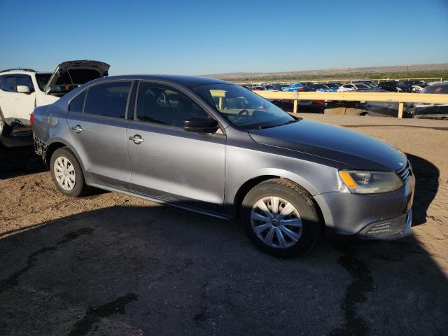 3VW2K7AJ1DM382381 - 2013 VOLKSWAGEN JETTA BASE Մոխրագույն լուսանկար 4