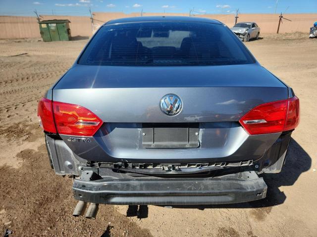 3VW2K7AJ1DM382381 - 2013 VOLKSWAGEN JETTA BASE Մոխրագույն լուսանկար 6