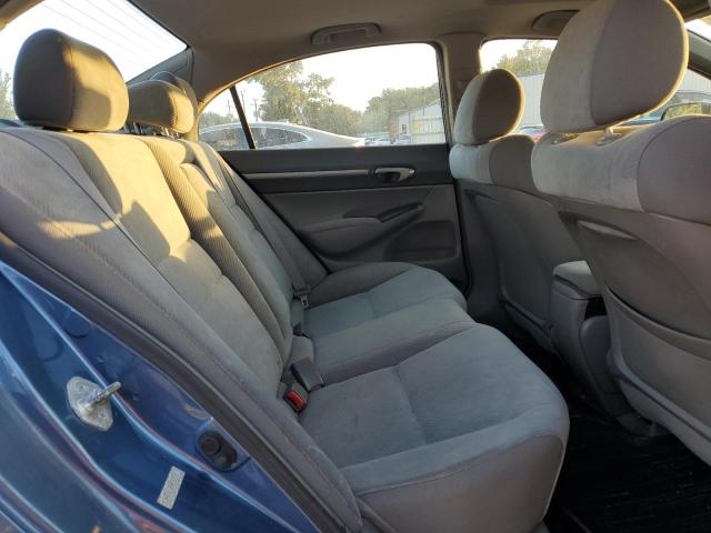 2HGFA16839H360187 - 2009 HONDA CIVIC EX BLUE photo 10