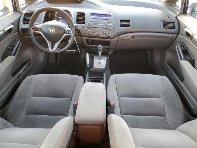 2HGFA16839H360187 - 2009 HONDA CIVIC EX BLUE photo 8