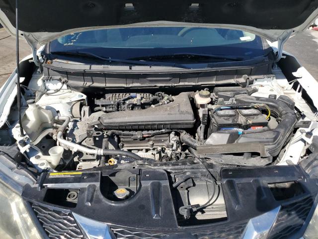 KNMAT2MT2GP651837 - 2016 NISSAN ROGUE S WHITE photo 12