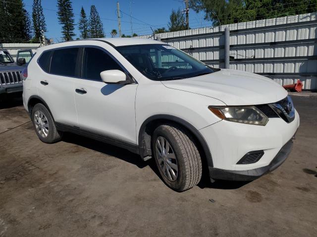 KNMAT2MT2GP651837 - 2016 NISSAN ROGUE S WHITE photo 4